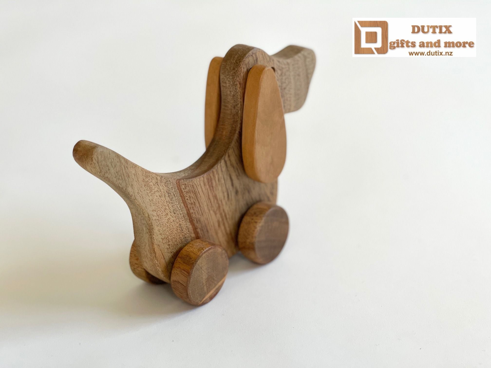 Wooden Pull Along Dog