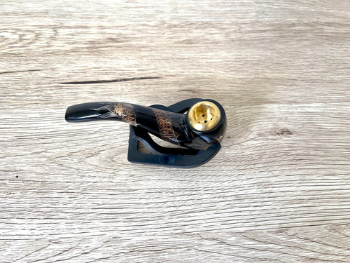 Genuine Buffalo Horn Smoking Pipe