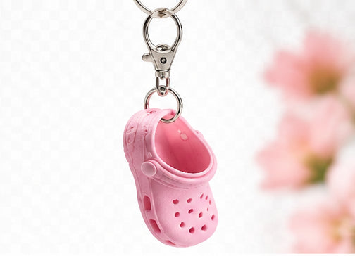 Light Yellow Croc(s) - 3D printed keychain / charm