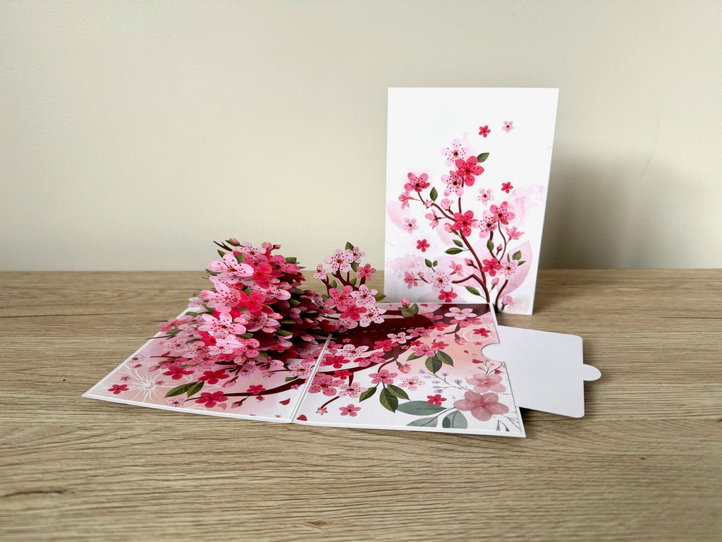 3D Pop Up Card Blossom