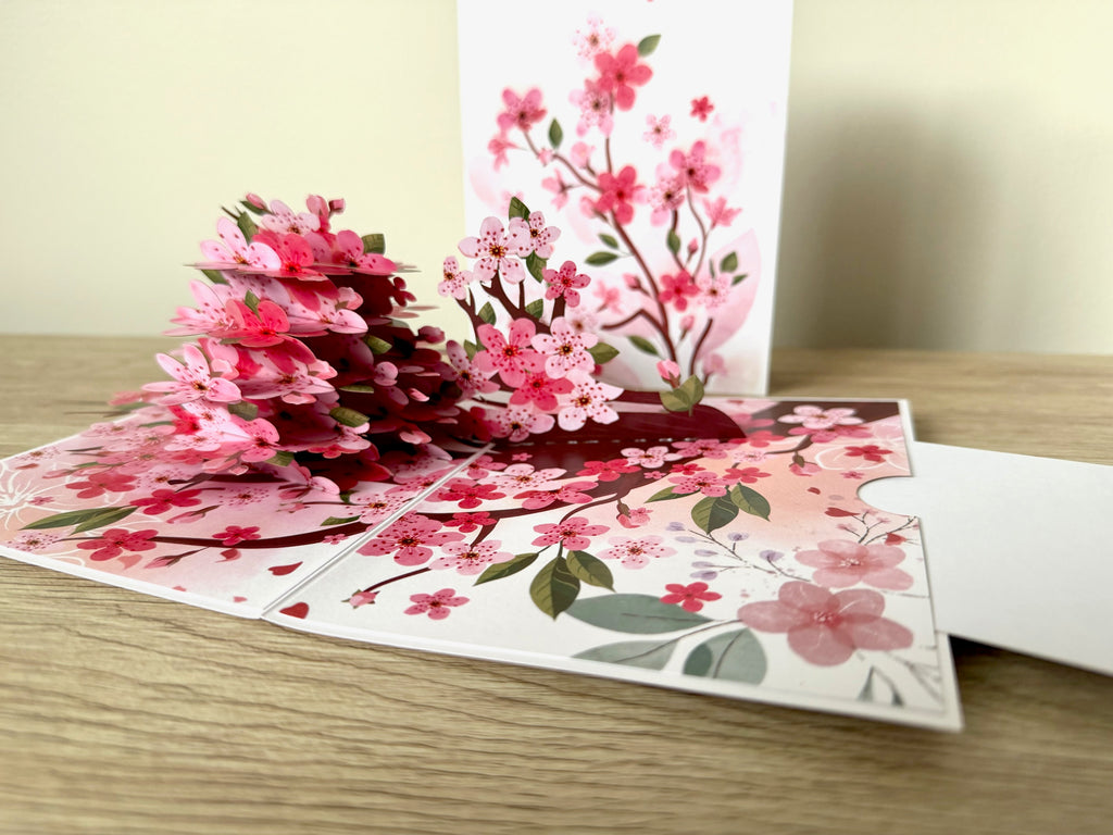 3D Pop Up Card Blossom