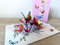 3D Pop Up Card Butterflies