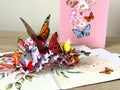 3D Pop Up Card - Butterflies