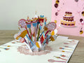 3D Pop Up Card - Happy Birthday Pink