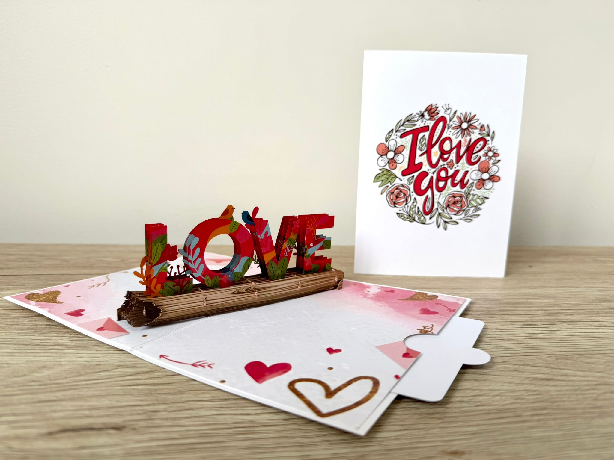 3D Pop Up Card - Love