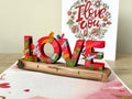 3D Pop Up Card - Love