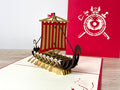 3D Pop Up Card - Viking