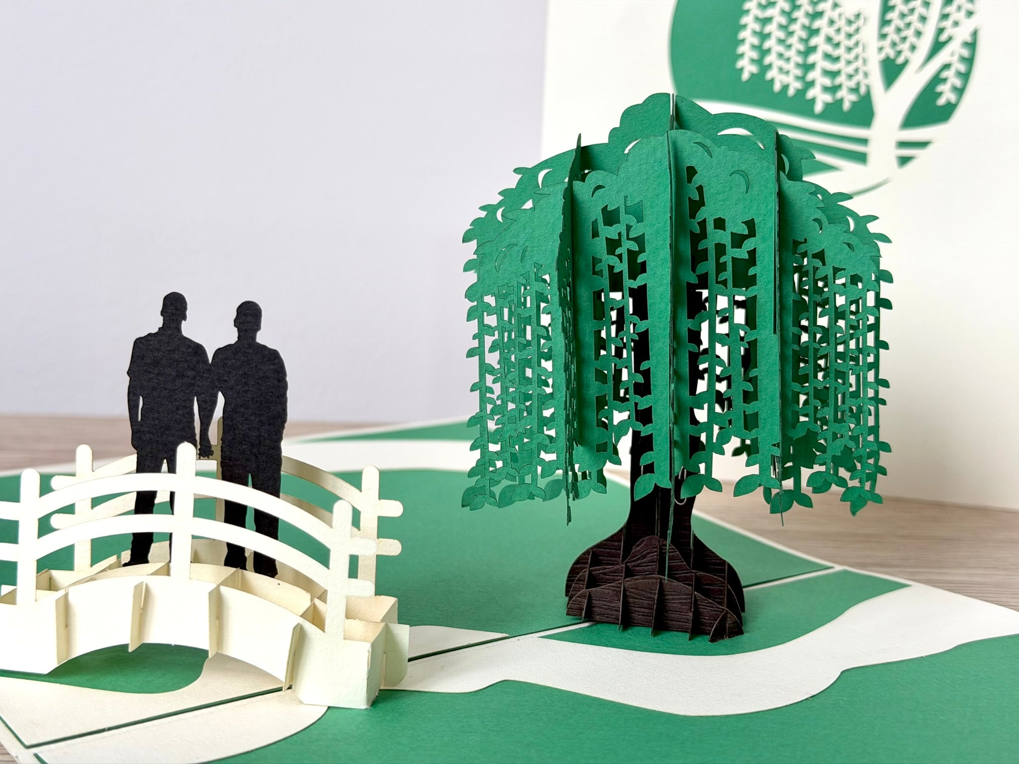 3D Pop Up Card - LGBT Male Weeding