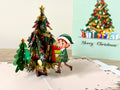3D Pop Up Card - Christmas Trees