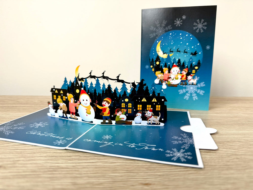 3D Pop Up Card - Christmas Eve