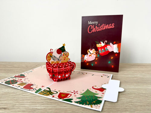 3D Pop Up Card - Christmas Ice Cream
