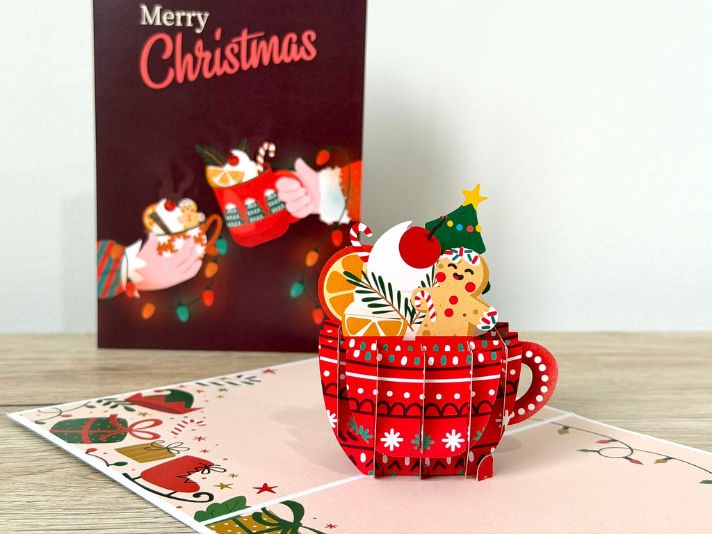 3D Pop Up Card - Christmas Ice Cream