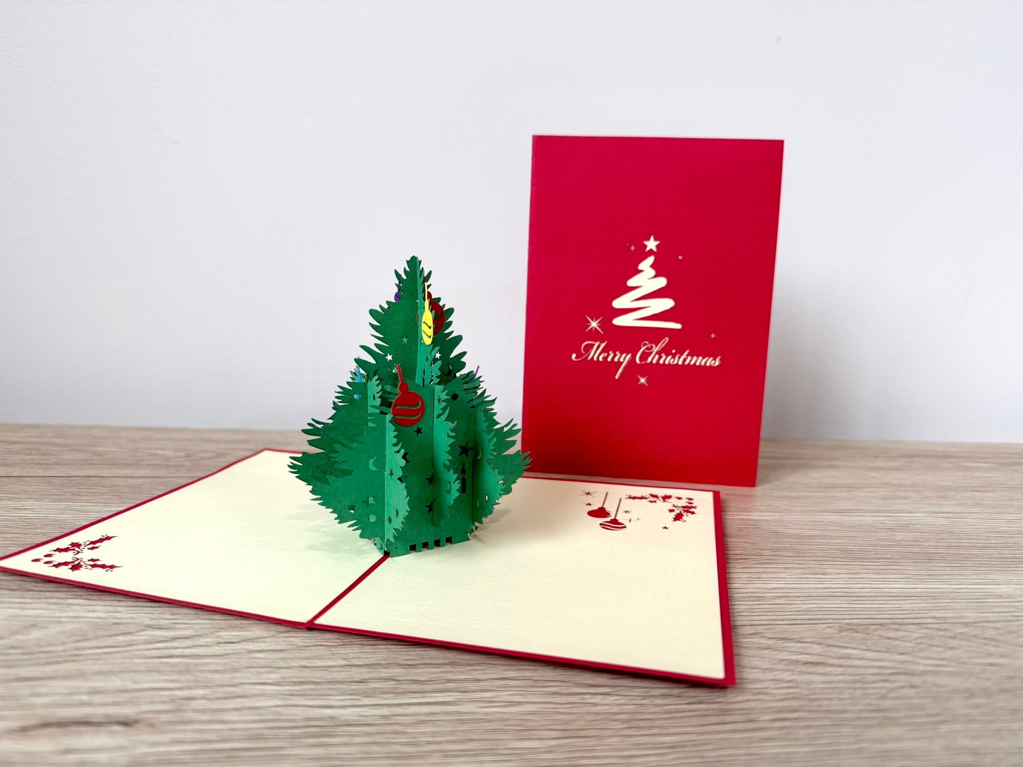3D Pop Up Card - Christmas Tree
