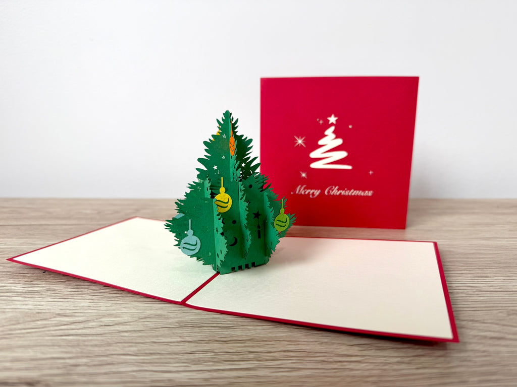 3D Pop Up Card - Christmas Tree (s)