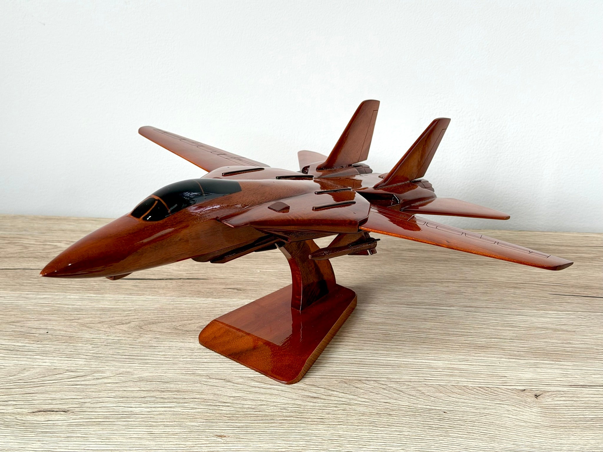 Wooden Model - F14 Tomcat