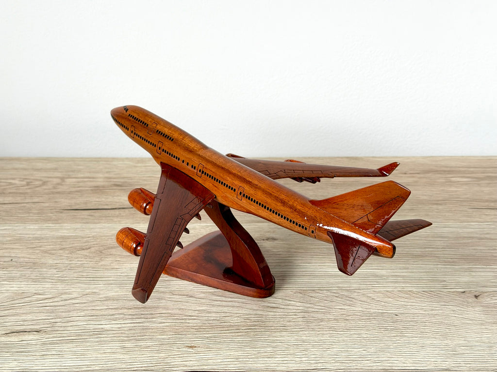 Wooden Model - B747