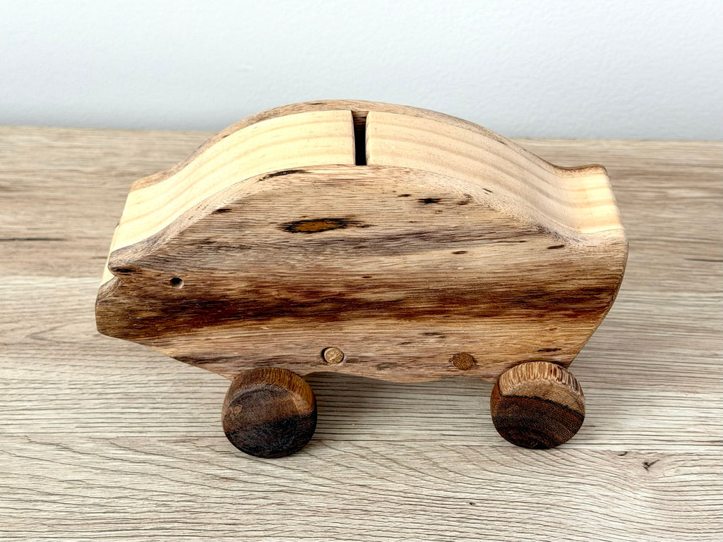 Wooden Toy - Piggy Bank