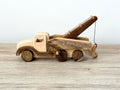 Wooden Toy - Tow Truck