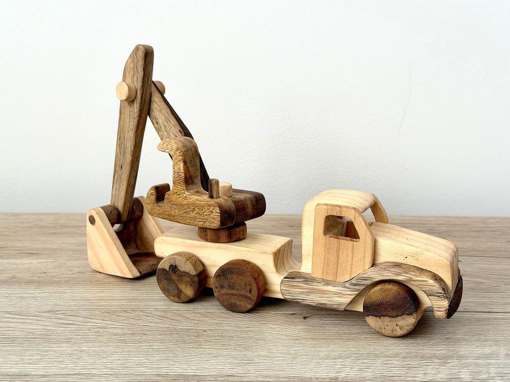 Wooden Toy - Digger Truck