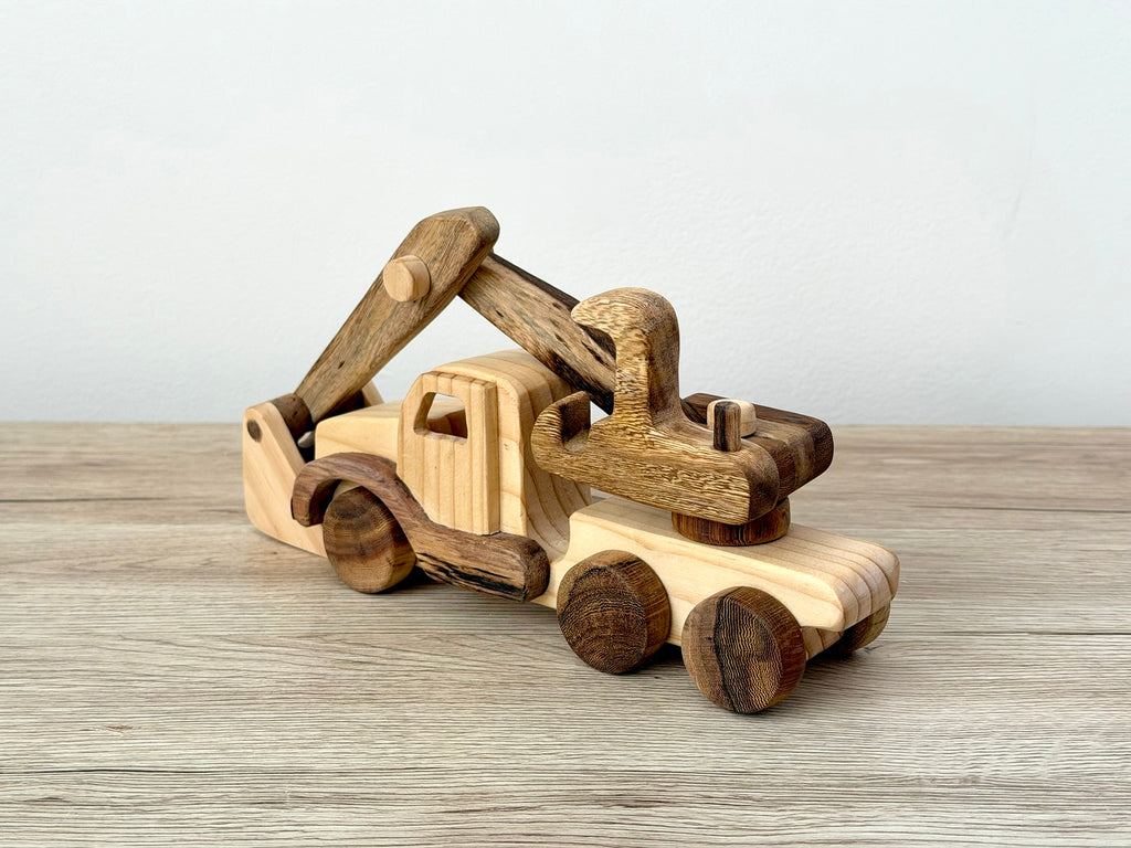 Wooden Toy - Digger Truck