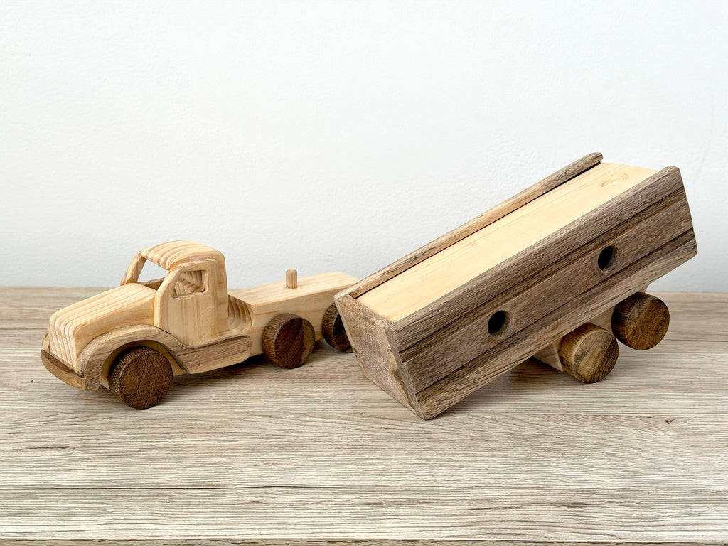 Wooden Toy - Container Truck