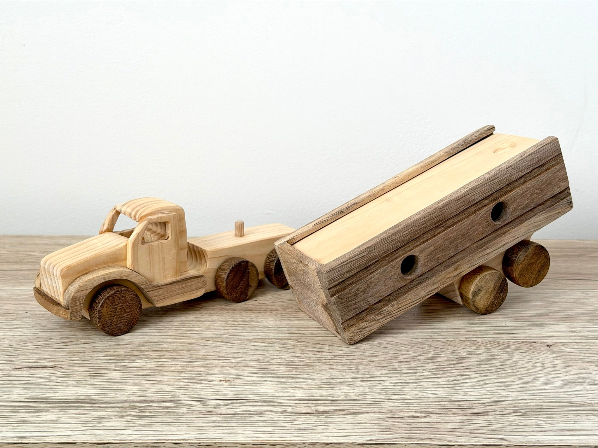 Wooden Toy - Container Truck