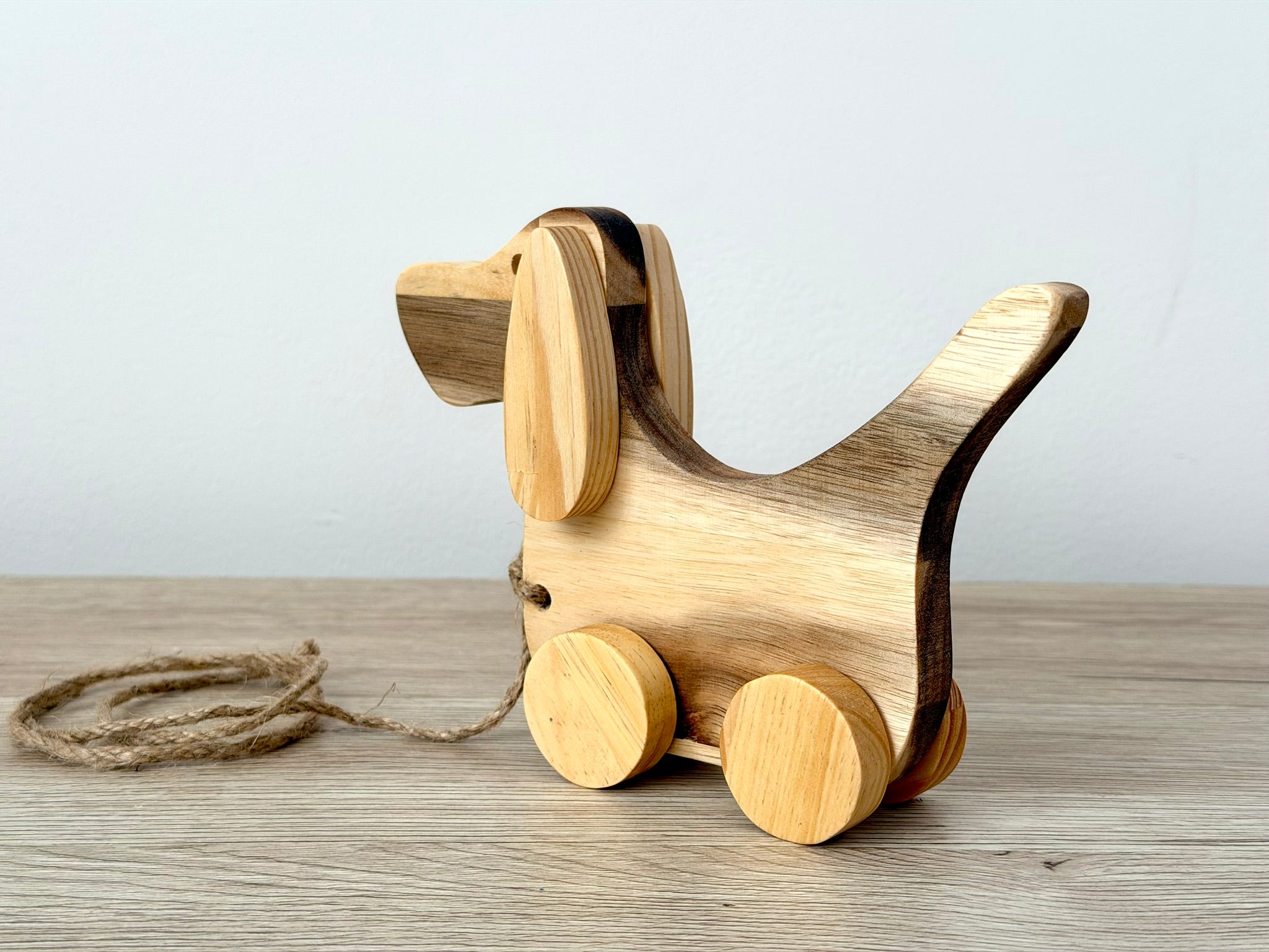 Wooden Toy - Pull along Dog