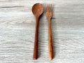 Wooden Spoon - Eucalyptus Wood Spoon and Fork