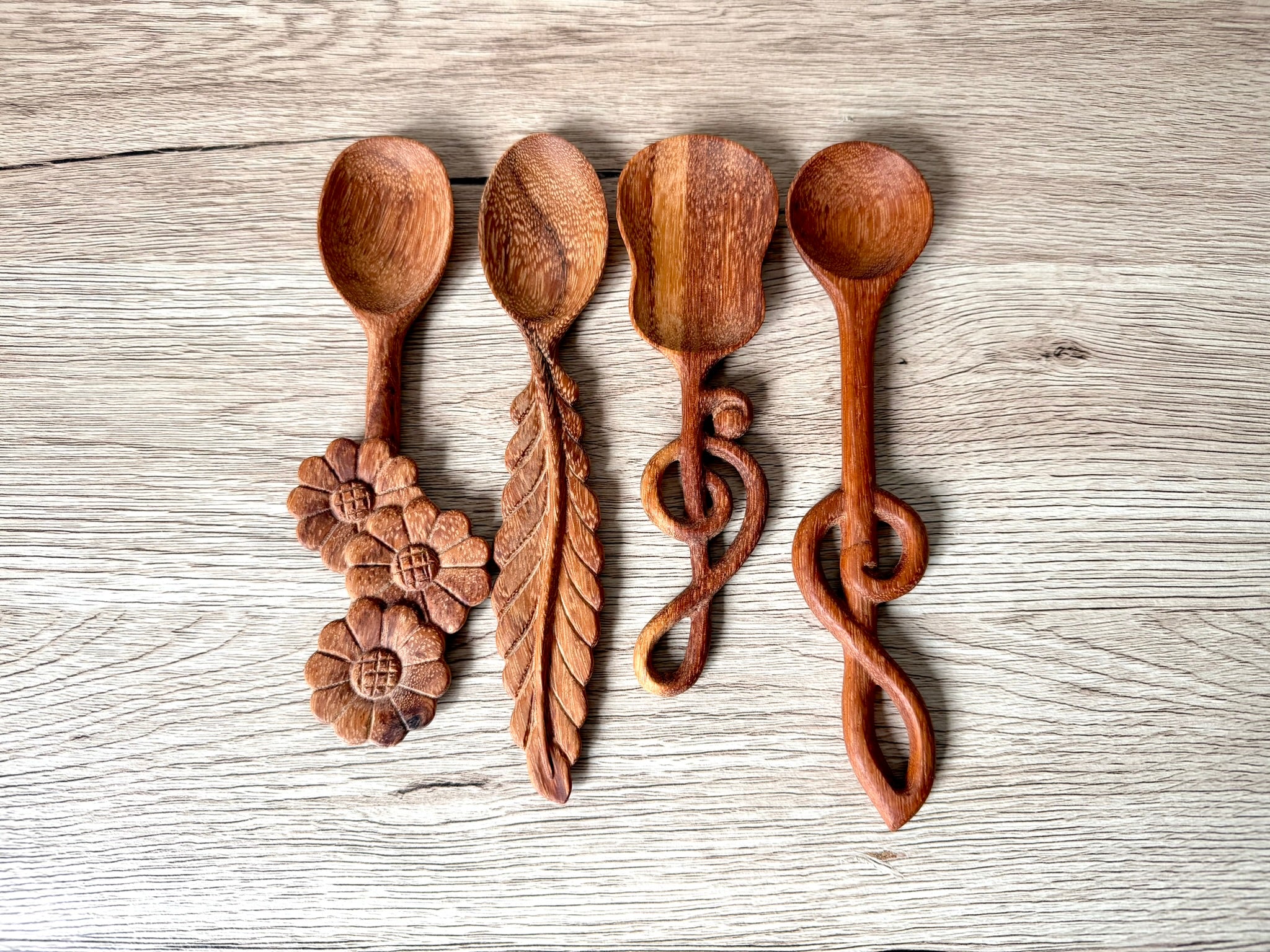 Wooden Spoon - Eucalyptus Wood Funky Spoons