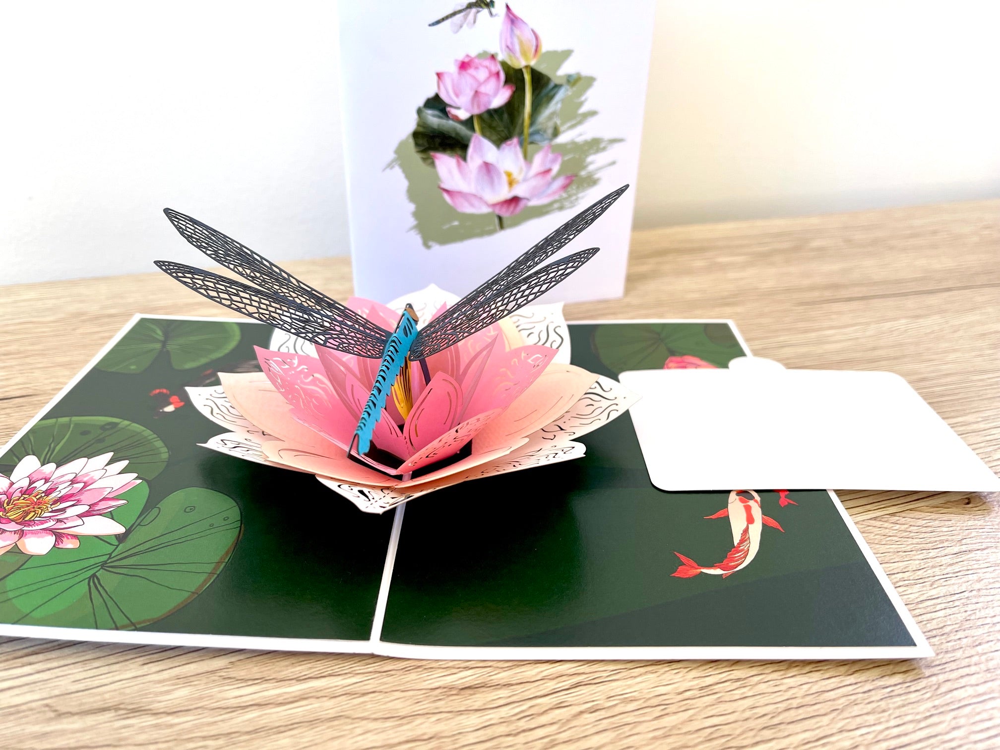 3D Pop Up Card Dragonfly