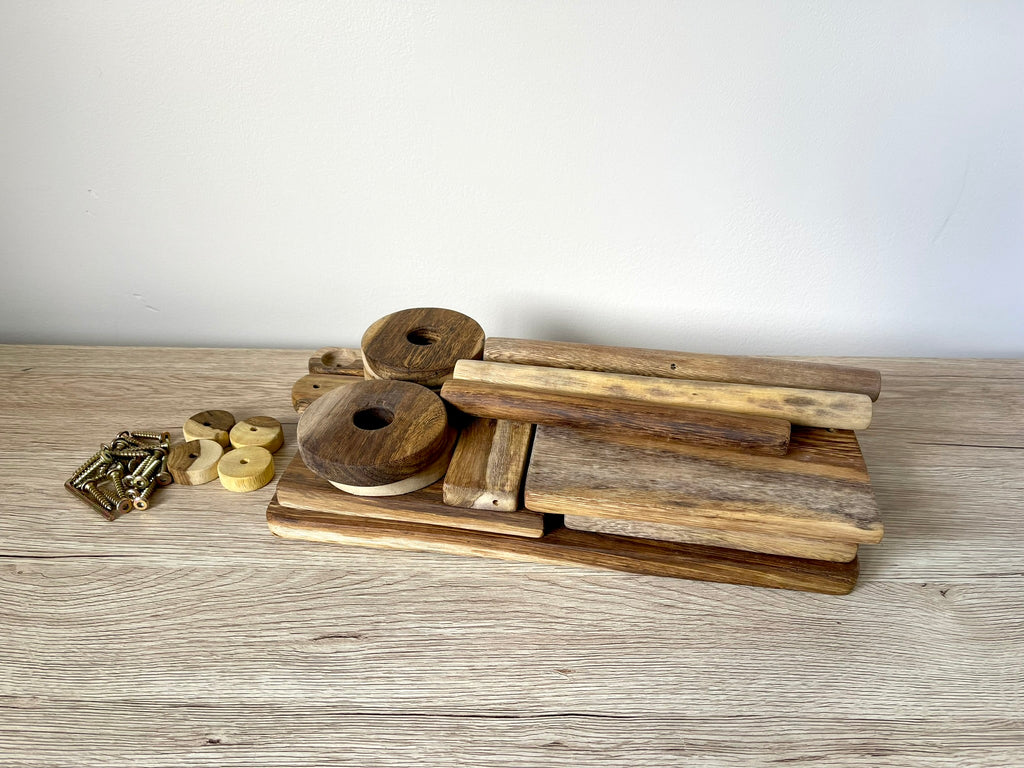 Wooden Toy - Walking Trolly