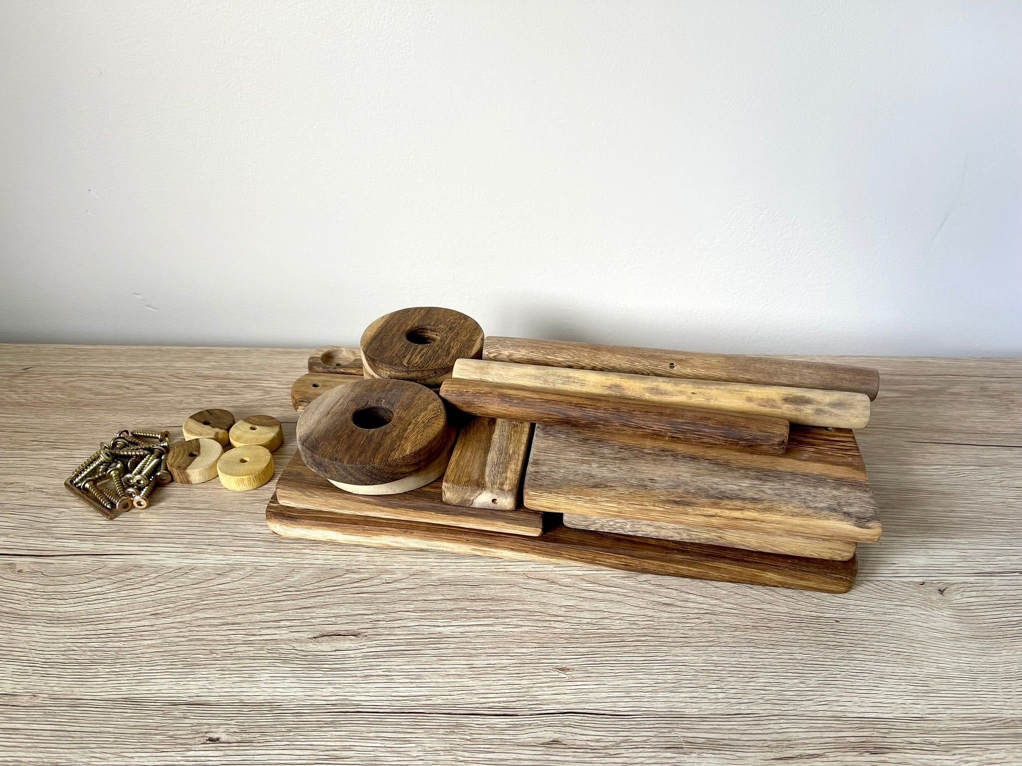 Wooden Toy - Walking Trolly