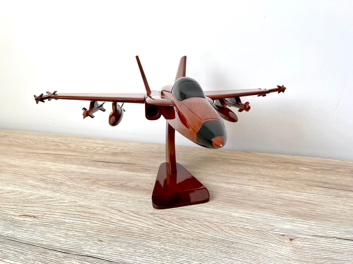 Wooden Model - F18 Hornet