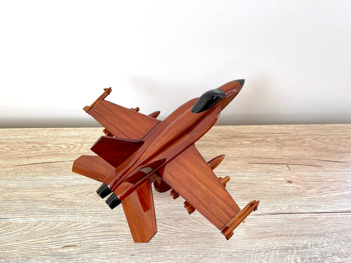 Wooden Model - F18 Hornet
