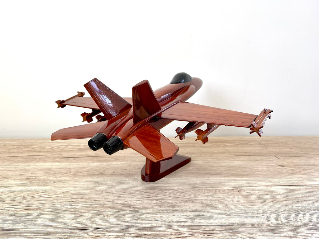 Wooden Model - F18 Hornet