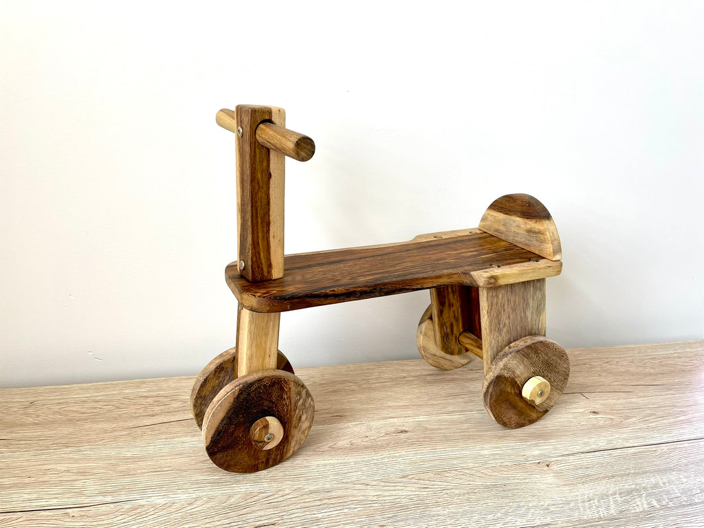 Wooden Toy - Toddler Push Bike