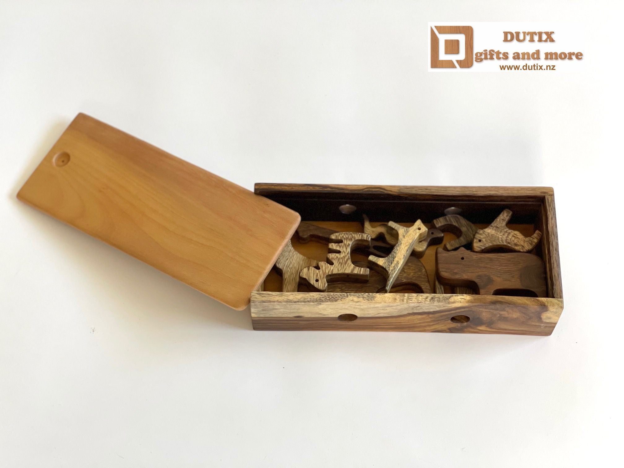 Wooden Toy Animal Set
