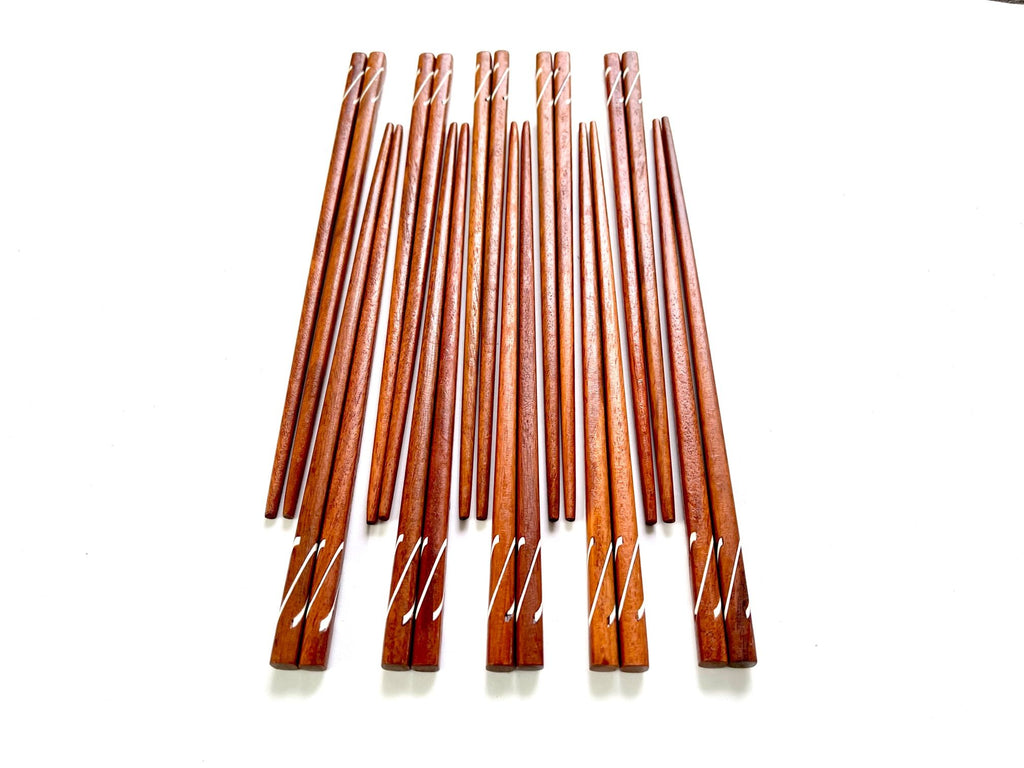 Wooden Chopsticks - Set of 10 pairs