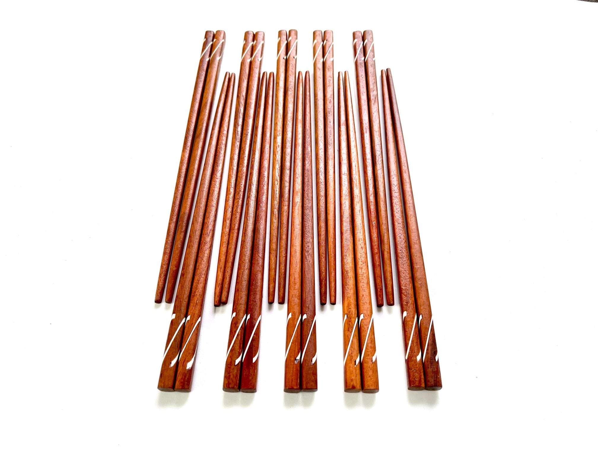 Wooden Chopsticks - Set of 10 pairs