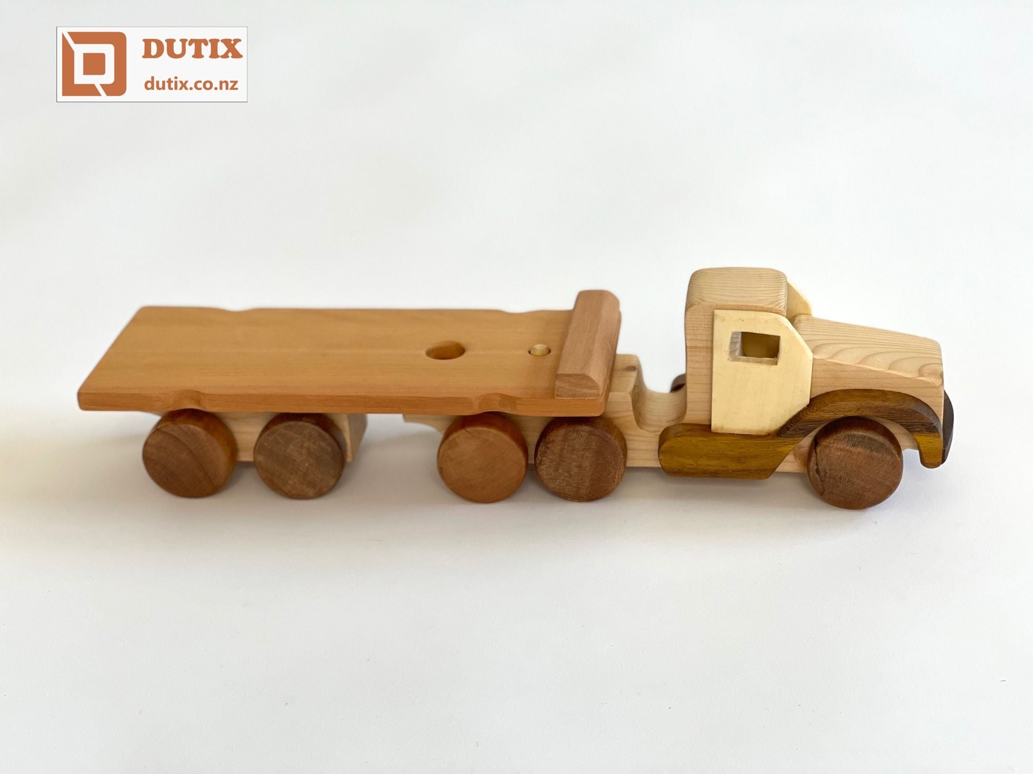 Wooden Toy Flatbed Truck