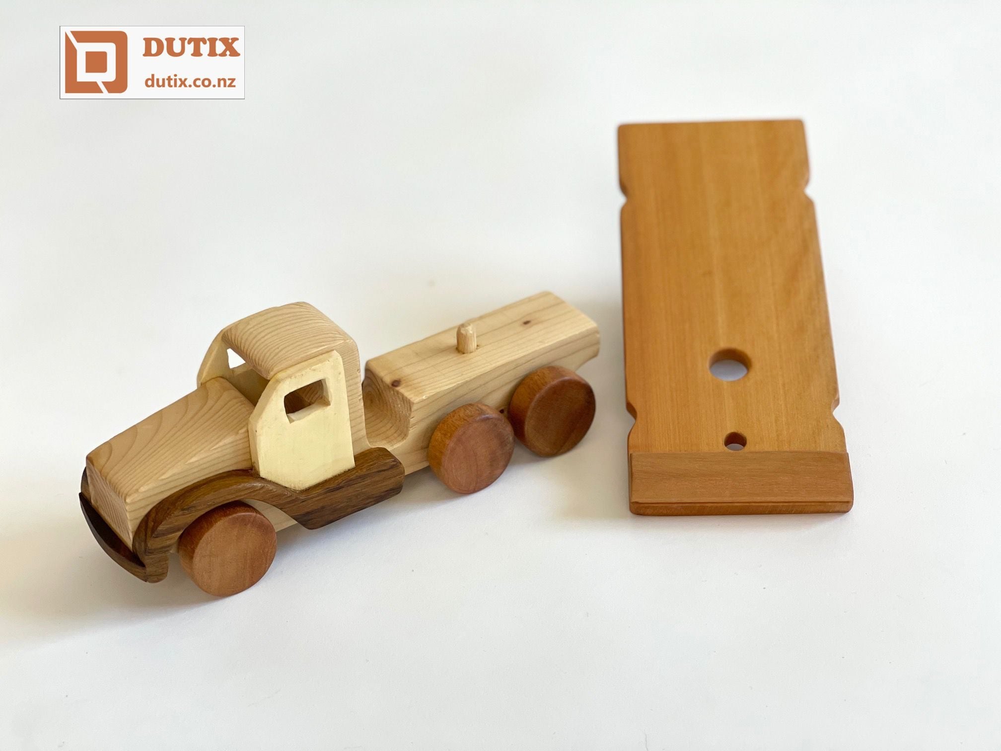 Wooden Toy Flatbed Truck