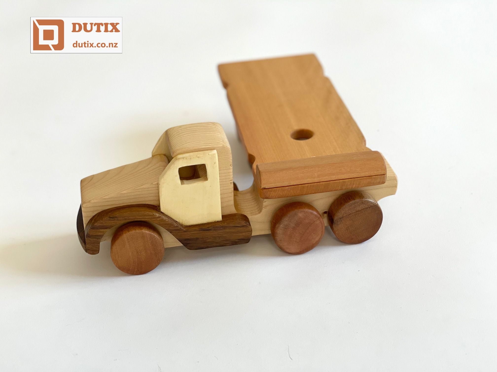 Wooden Toy Flatbed Truck