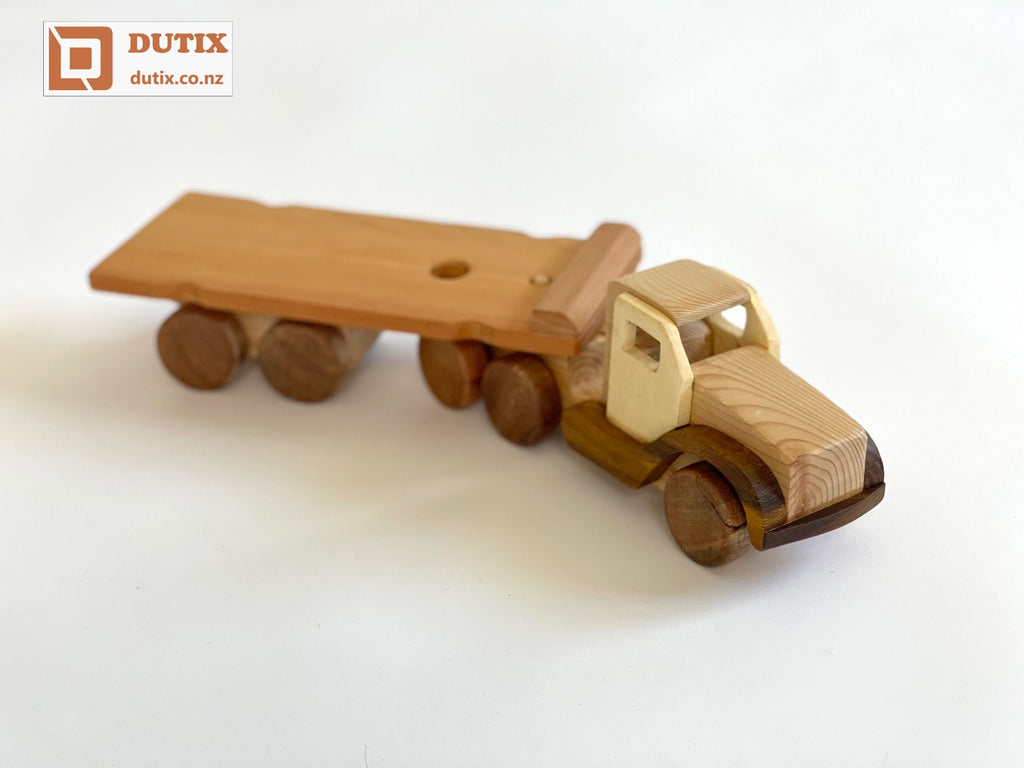 Wooden Toy Flatbed Truck