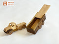 Wooden Toy Container Truck