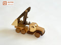 Wooden Toy Digger Truck